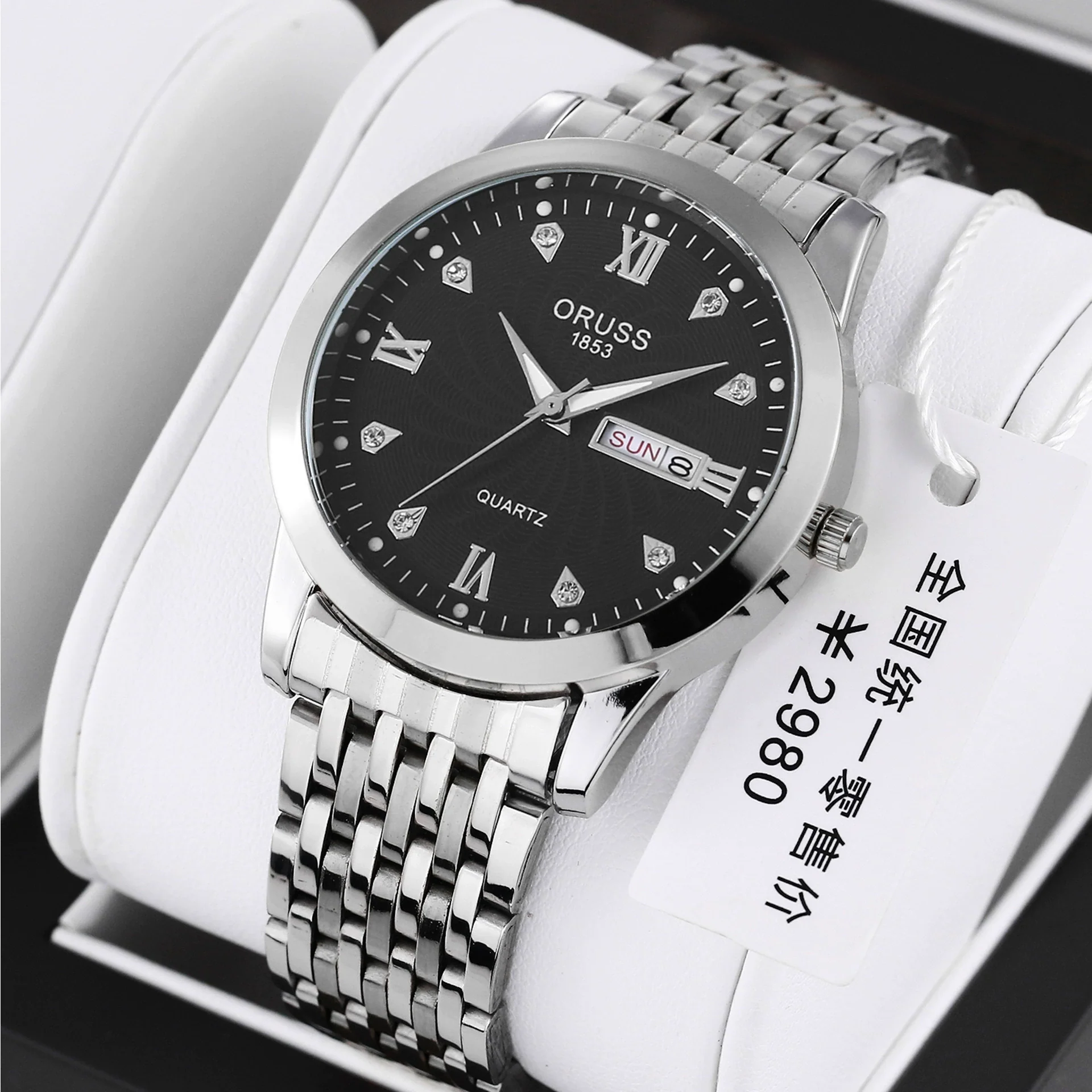 Men's Business Style Automatic Movement Watch Steel Case And Strap Round Dial Luminous Waterproof - Image 13