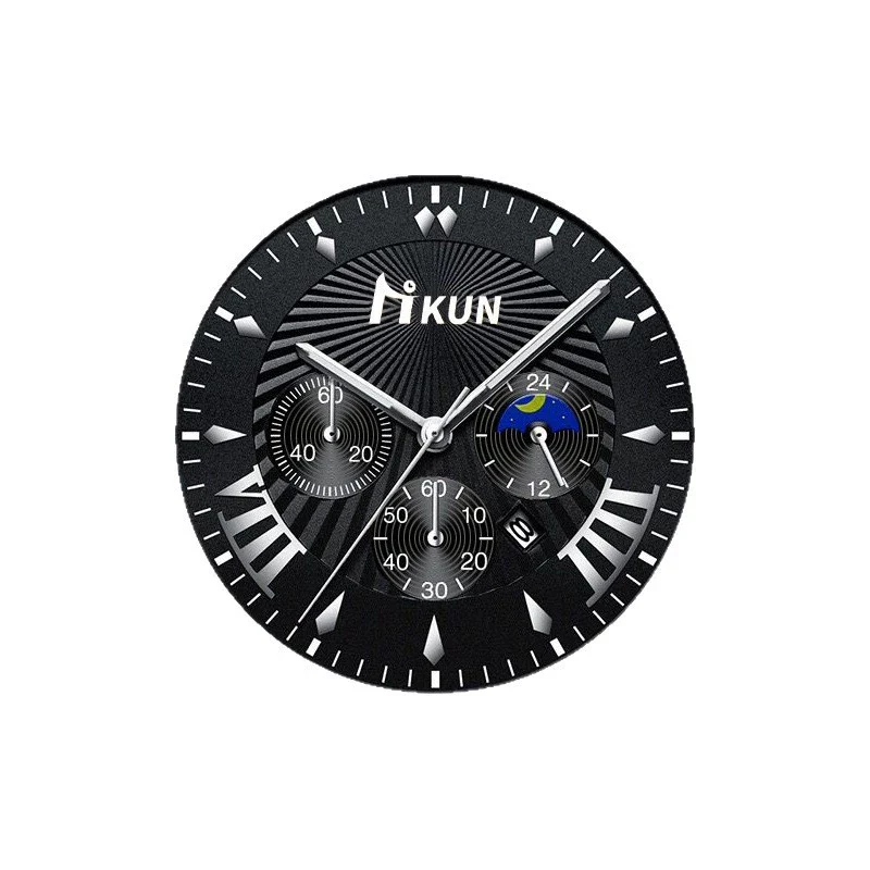 Men's Casual Sports Mesh Strap Quartz Watch Alloy Case And Strap Round Dial - Image 4