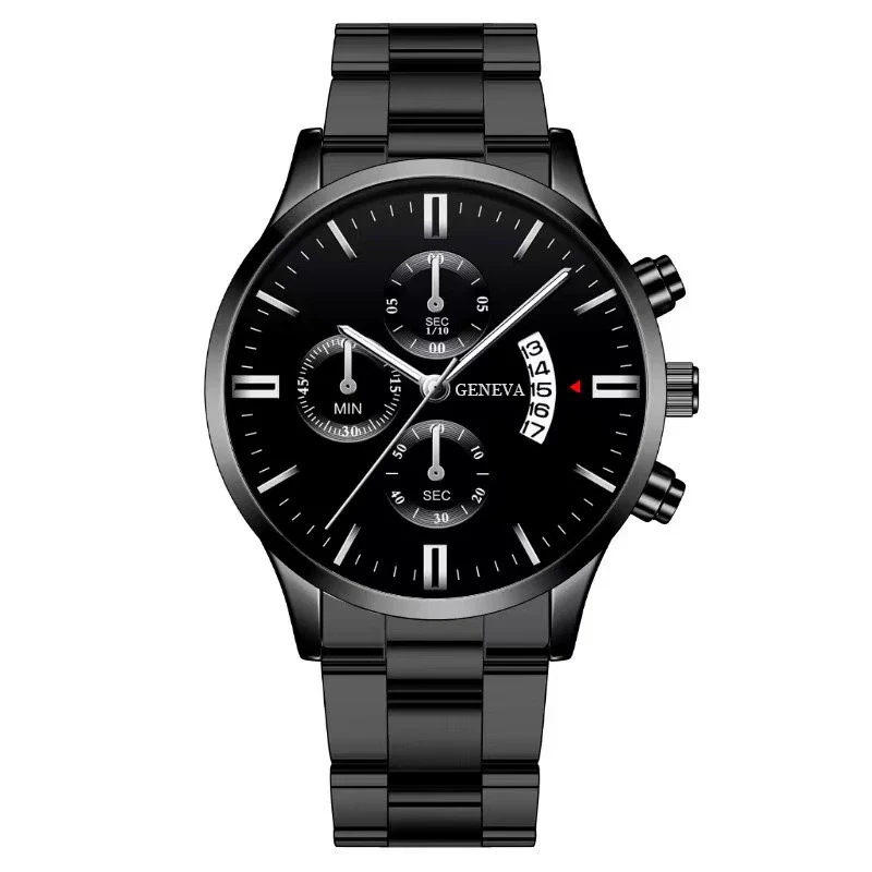 Men's Fashion Metal And Stainless Steel Band Quartz Watch With Round Dial - Image 25