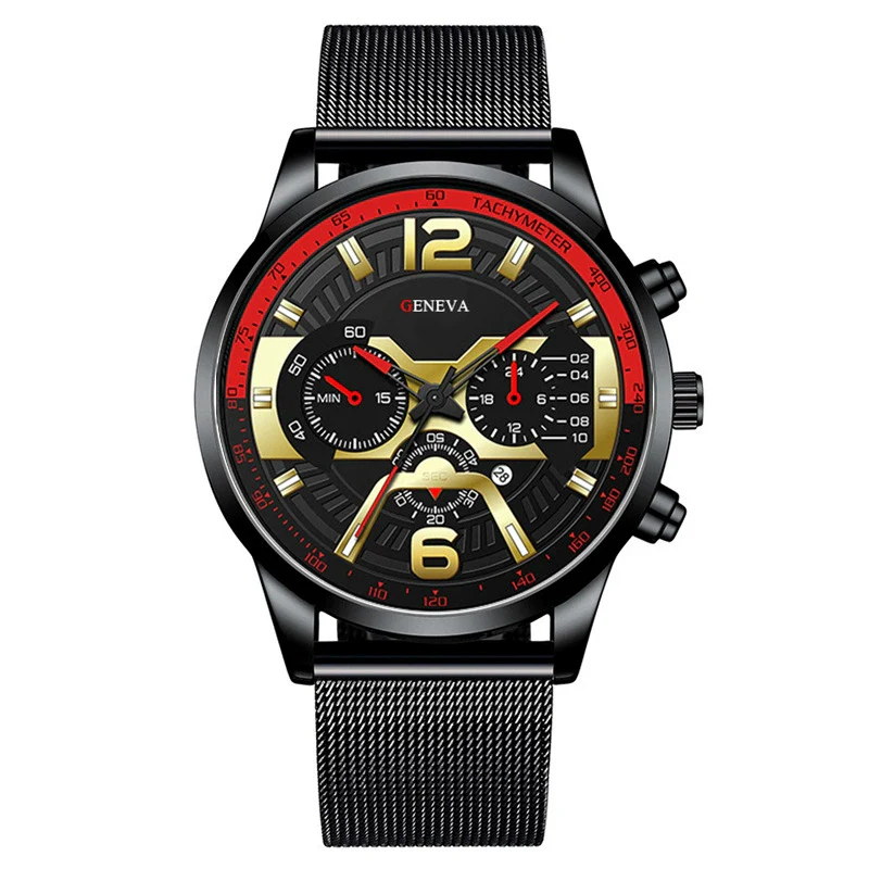 Men's Fashion Metal Strap Luminous Quartz Watch With Round Dial - Image 6