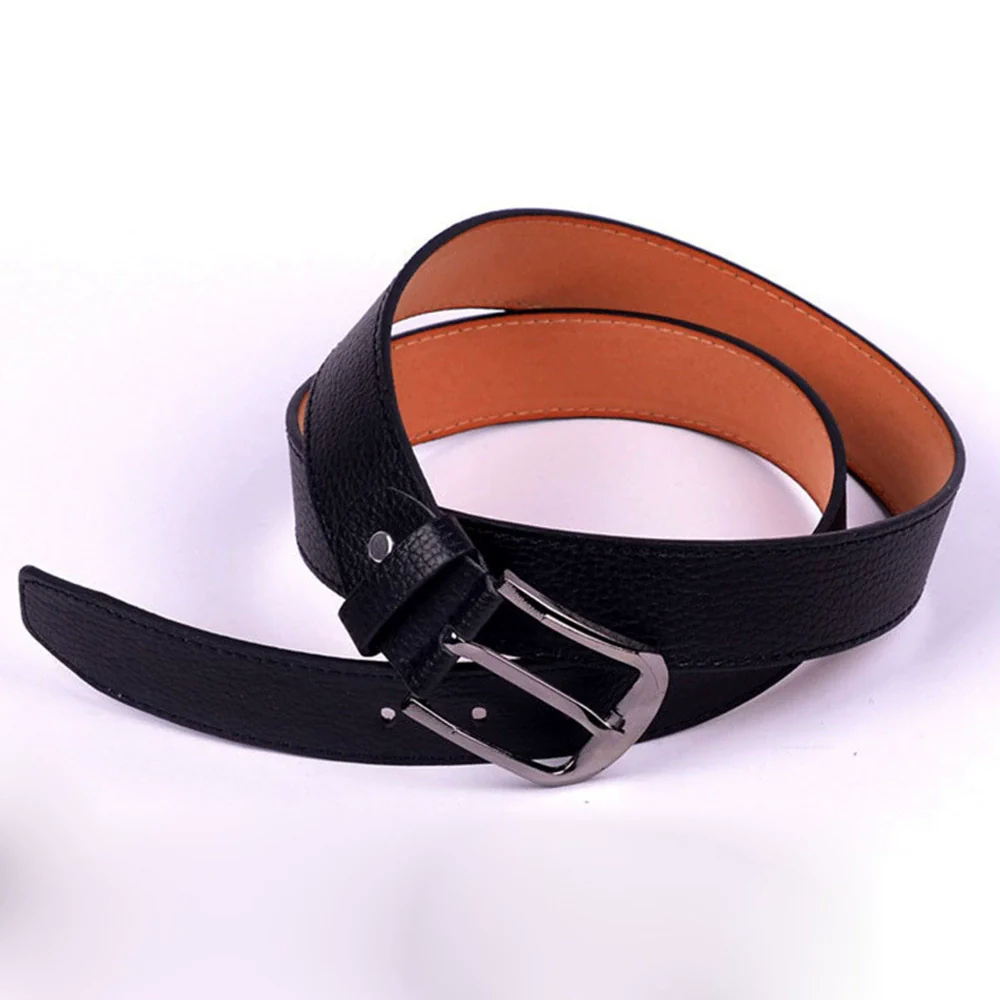 Men's Leisure Round Alloy Case Pu Strap Quartz Watch Gift Set - Image 2