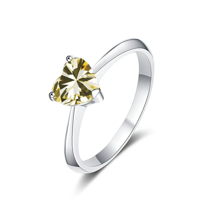 Men's Moissanite Sterling Silver Ring With Round Shape - Image 11
