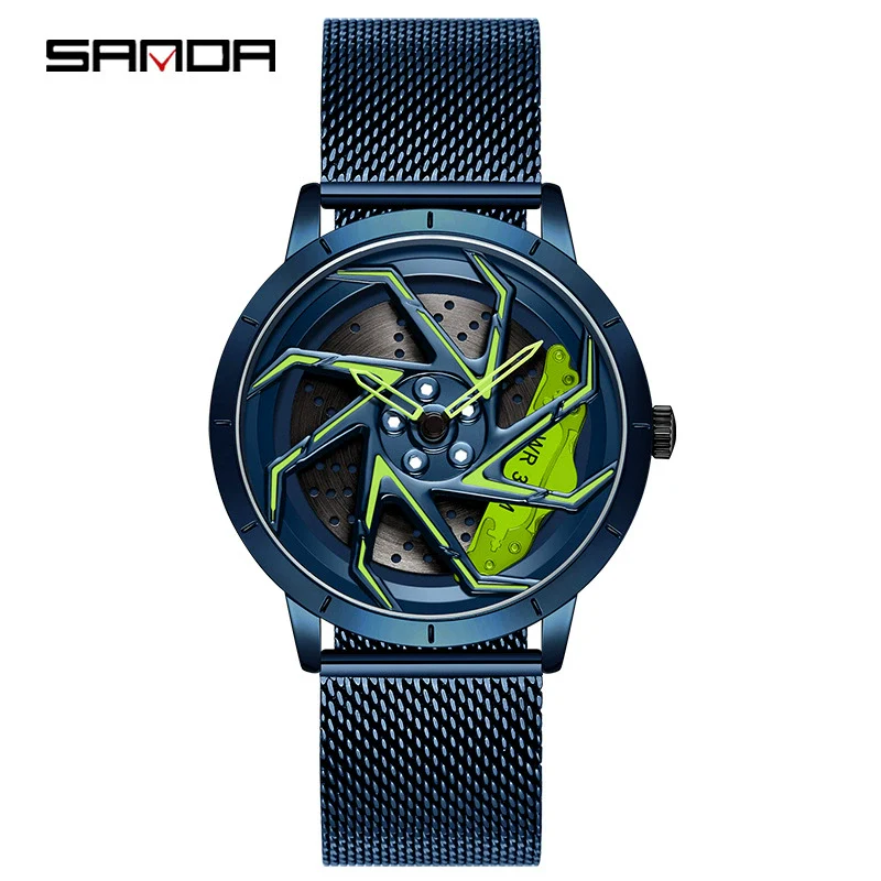 Men's Quartz Watch Alloy Case Mineral Strengthened Glass Mirror Steel Belt Round Dial Business Style - Image 10
