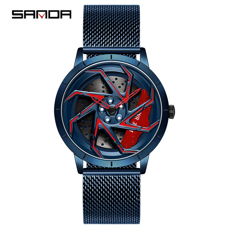 Men's Quartz Watch Alloy Case Mineral Strengthened Glass Mirror Steel Belt Round Dial Business Style - Image 11