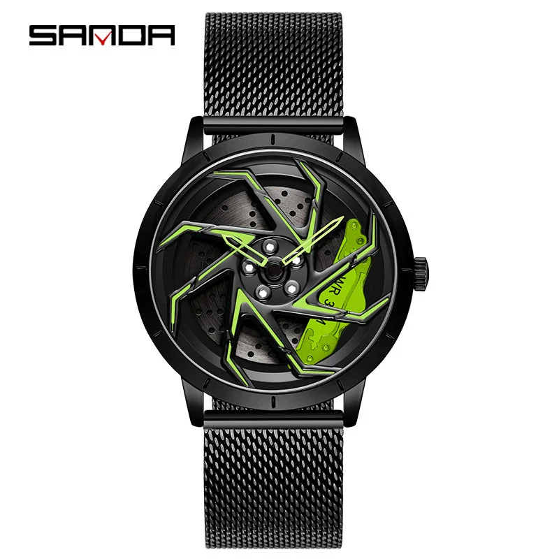 Men's Quartz Watch Alloy Case Mineral Strengthened Glass Mirror Steel Belt Round Dial Business Style - Image 12