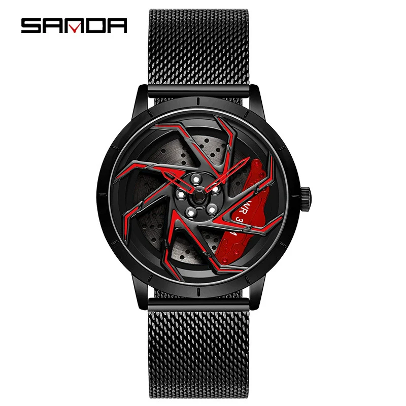 Men's Quartz Watch Alloy Case Mineral Strengthened Glass Mirror Steel Belt Round Dial Business Style - Image 13