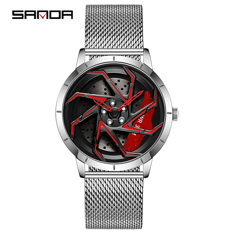 Men's Quartz Watch Alloy Case Mineral Strengthened Glass Mirror Steel Belt Round Dial Business Style - Image 15