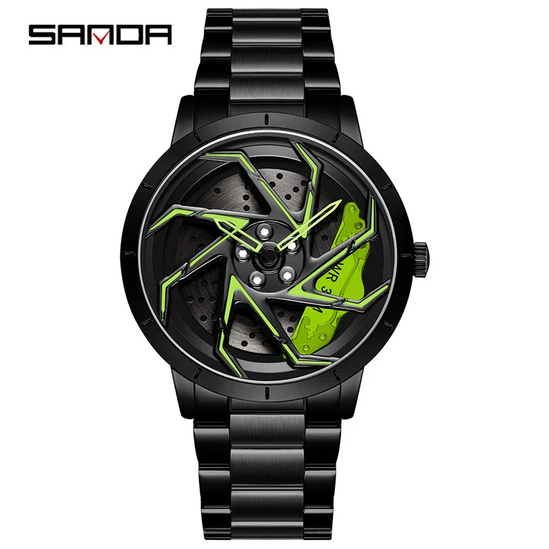 Men's Quartz Watch Alloy Case Mineral Strengthened Glass Mirror Steel Belt Round Dial Business Style - Image 7