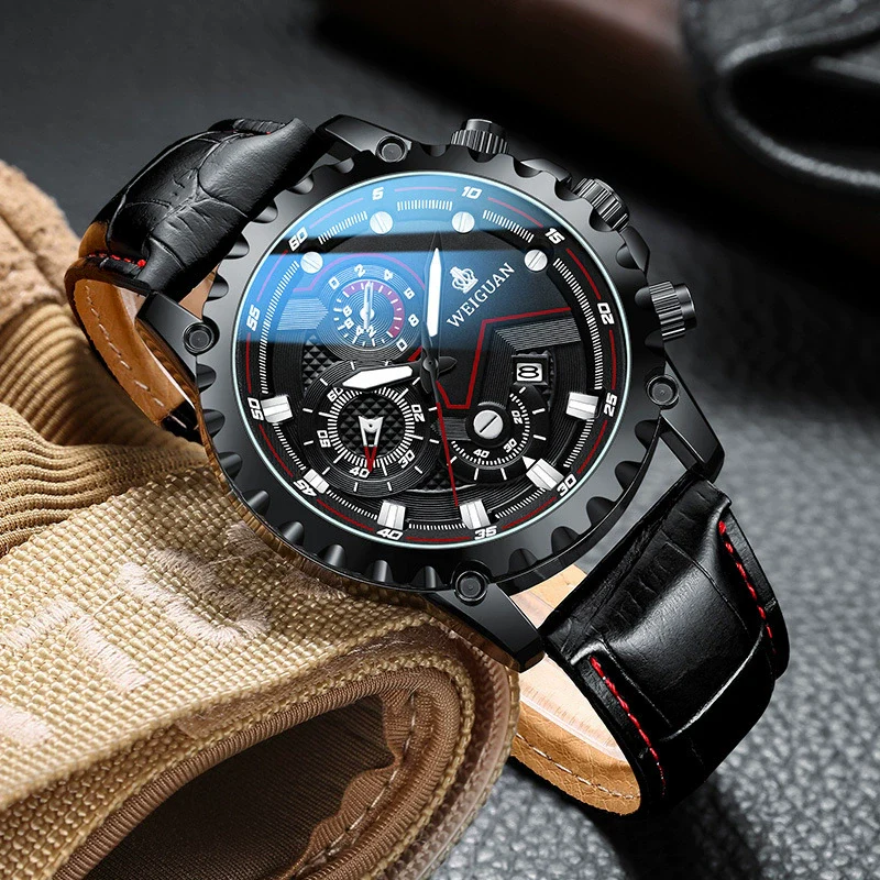 Men's Stainless Steel Mechanical Waterproof Round Dial Watch - Image 9
