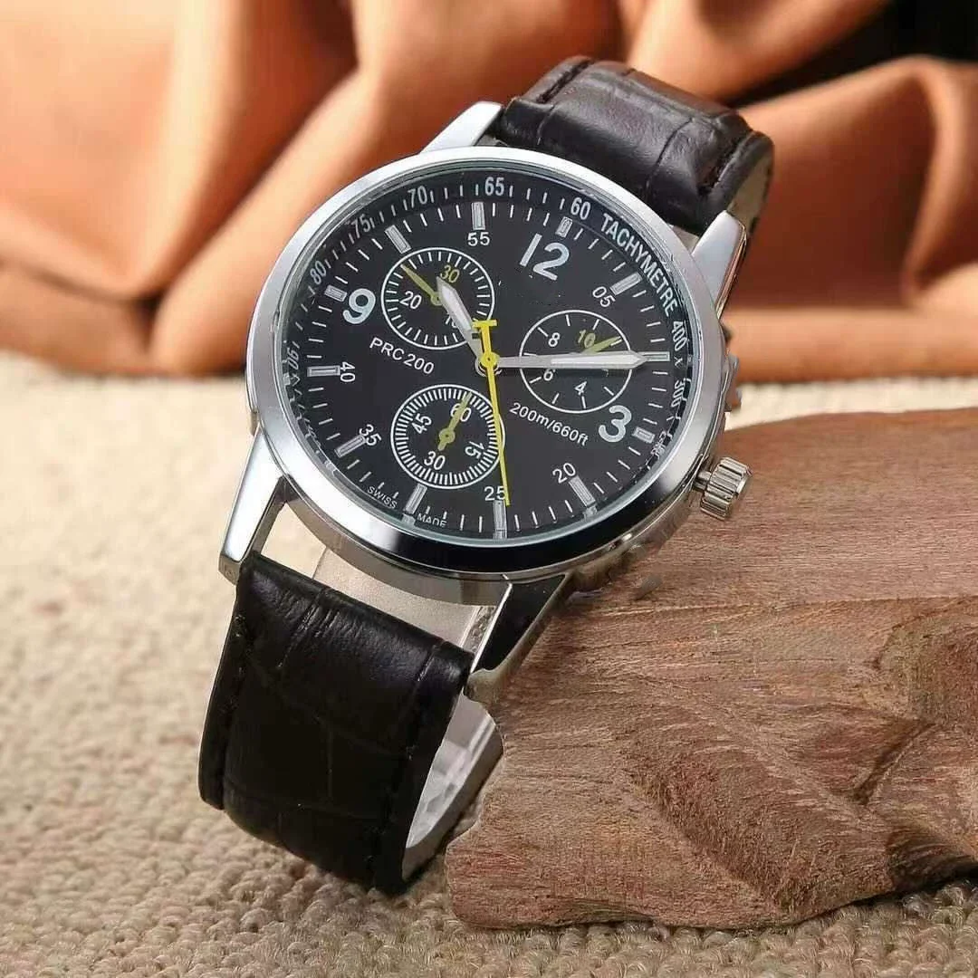 Men's Waterproof Watches Automatic Movement Leisure Style Round Dial Steel Case Mineral Strengthened Glass Mirror - Image 17