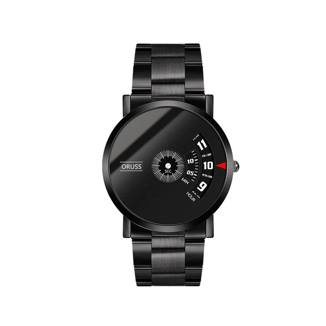 Men's Waterproof Watches Automatic Movement Leisure Style Round Dial Steel Case Mineral Strengthened Glass Mirror - Image 5