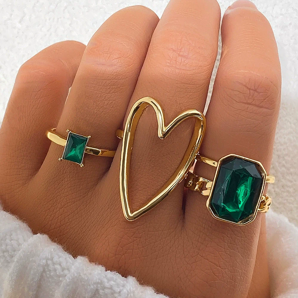 Metal Animal Butterfly Opening Stacked Joint Ring Electroplated Unisex - Image 8