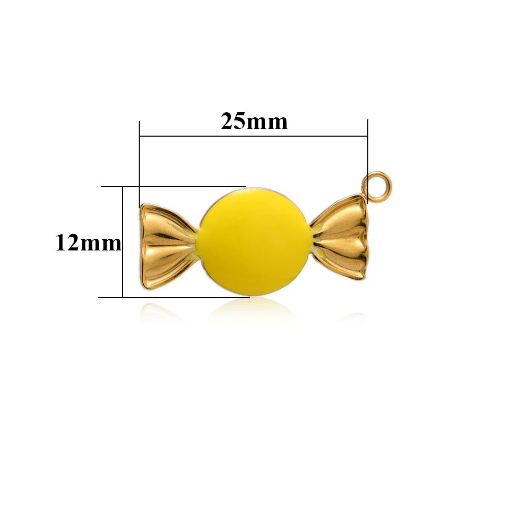 Metal Candyshaped Oildrip Pendant Jewelry Accessory - Image 4