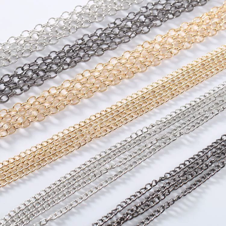 Metal Chain Jewelry Accessories With Tassels Electroplated - Image 2
