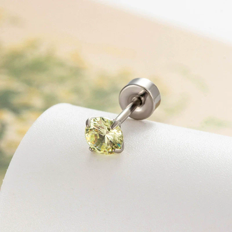 Metal Geometric Zircon Earrings With Eight Heart And Eight Arrows And Fashion Style - Image 9