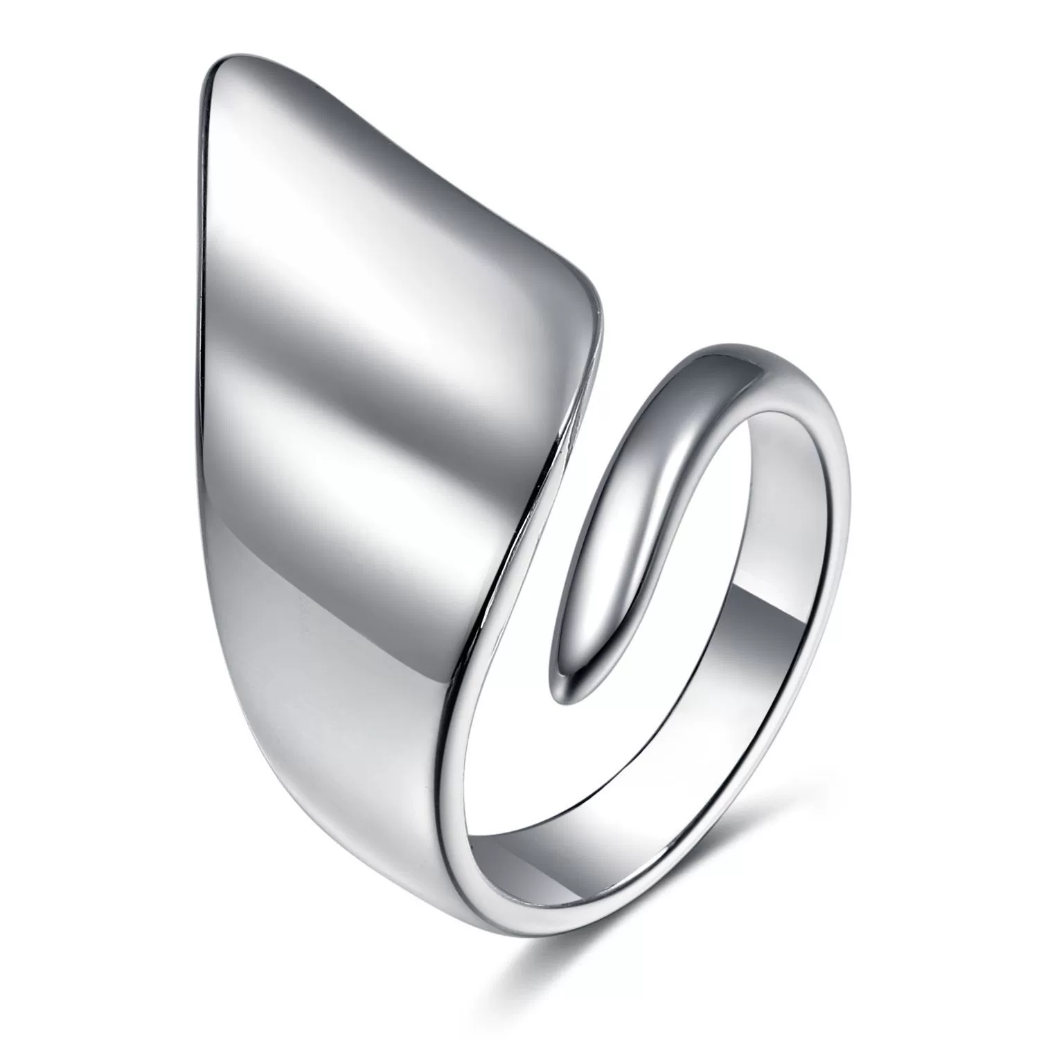 Metal Jewelry Open Couple Ring Punk Retro Style Heart Shape Alloy Electroplated - Image 18