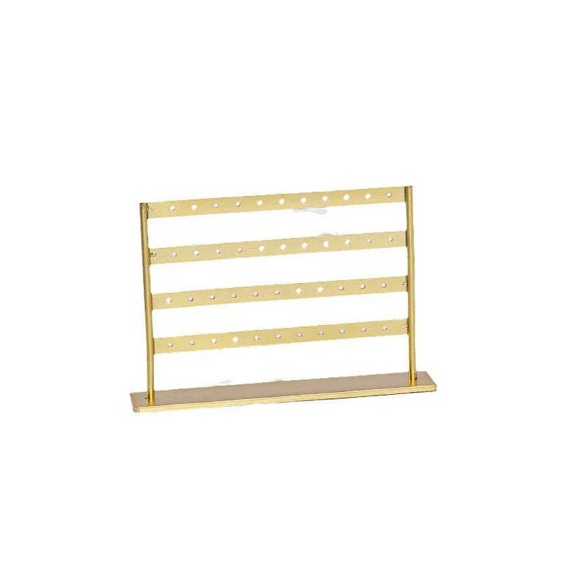 Metal Jewelry Rack T Shape Splicing Earrings For Studio Shooting Display - Image 4