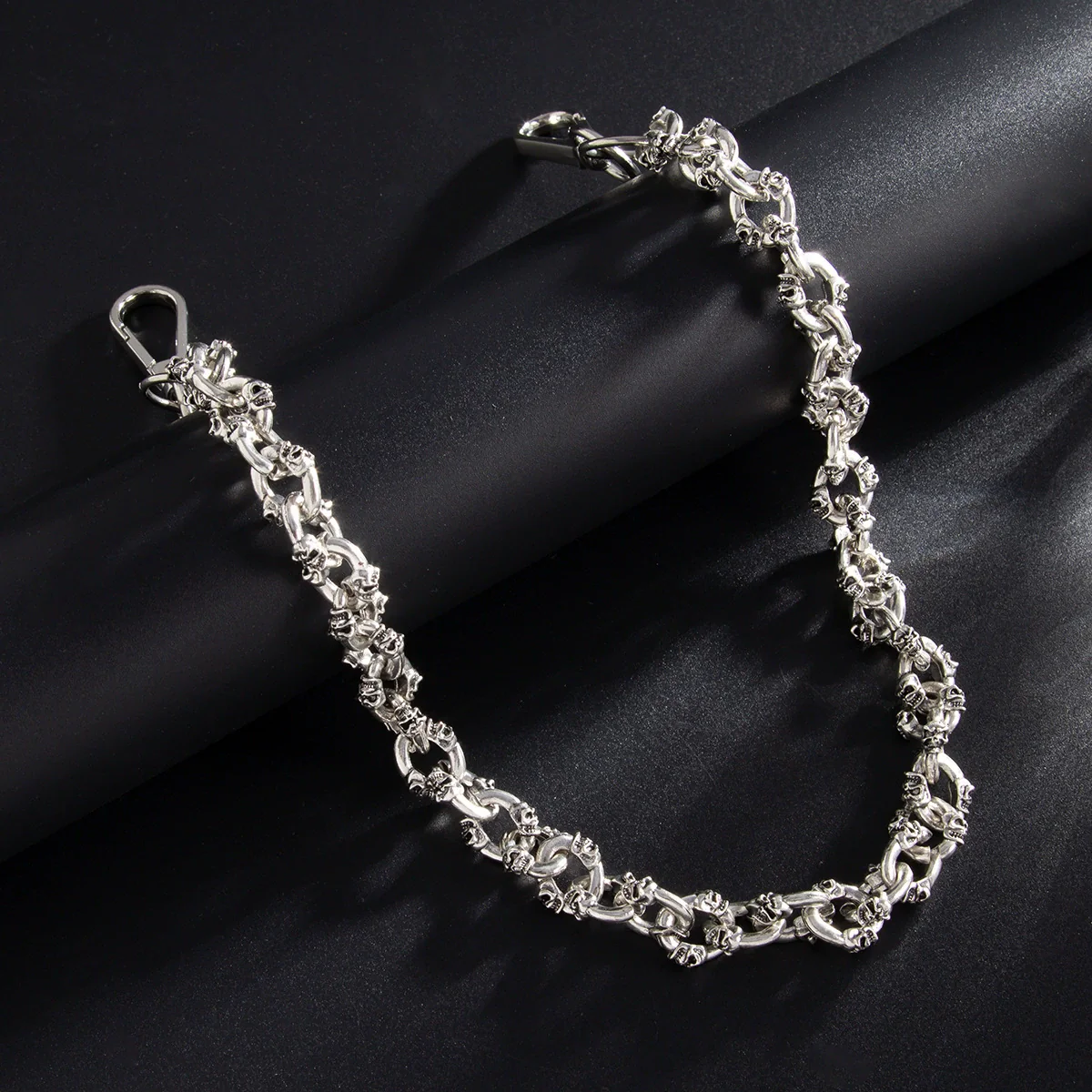 Metal Skull Hiphop Men's Trouser Chain - Image 4