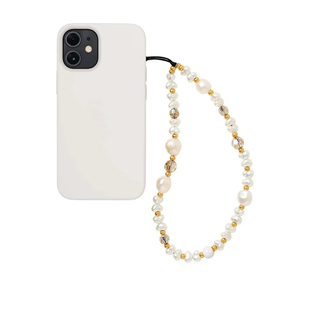 Mobile Phone Chain Handmade Beaded With Love Drops Bell Patterns And Specialshaped Pearls - Image 6