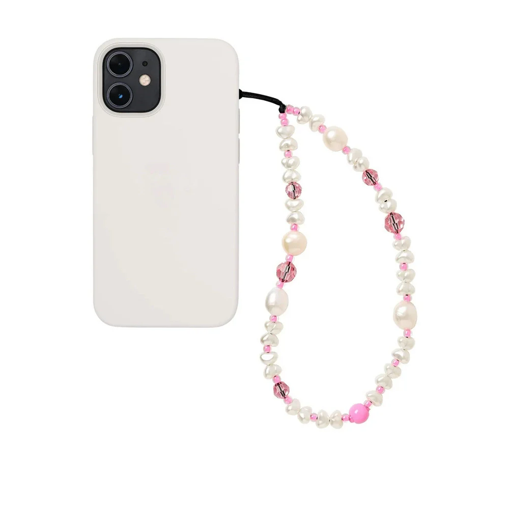 Mobile Phone Chain Handmade Beaded With Love Drops Bell Patterns And Specialshaped Pearls - Image 7