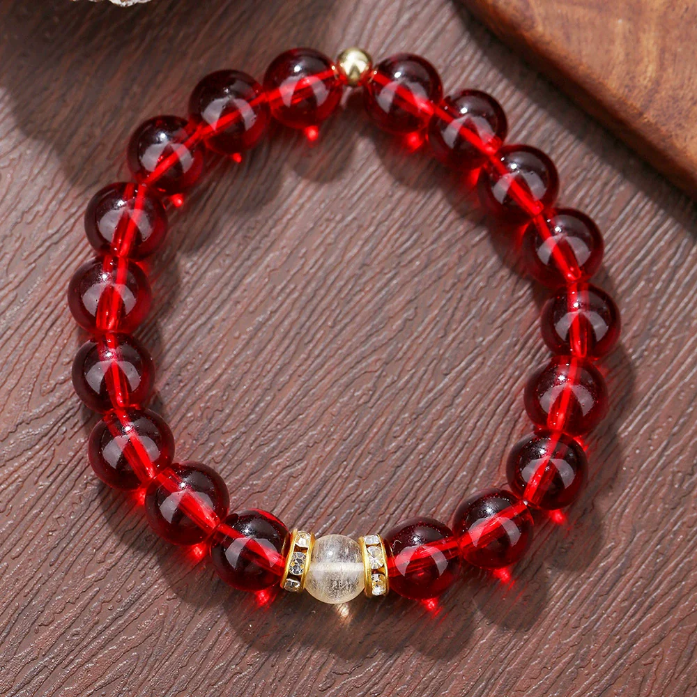 Natural Stone Crystal Handmade Bracelet For Unisex With Agate - Image 15
