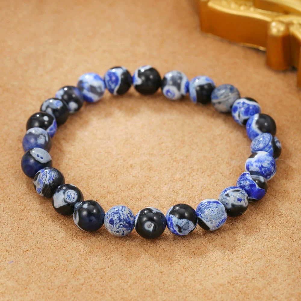 Natural Stone Crystal Handmade Bracelet For Unisex With Agate - Image 21