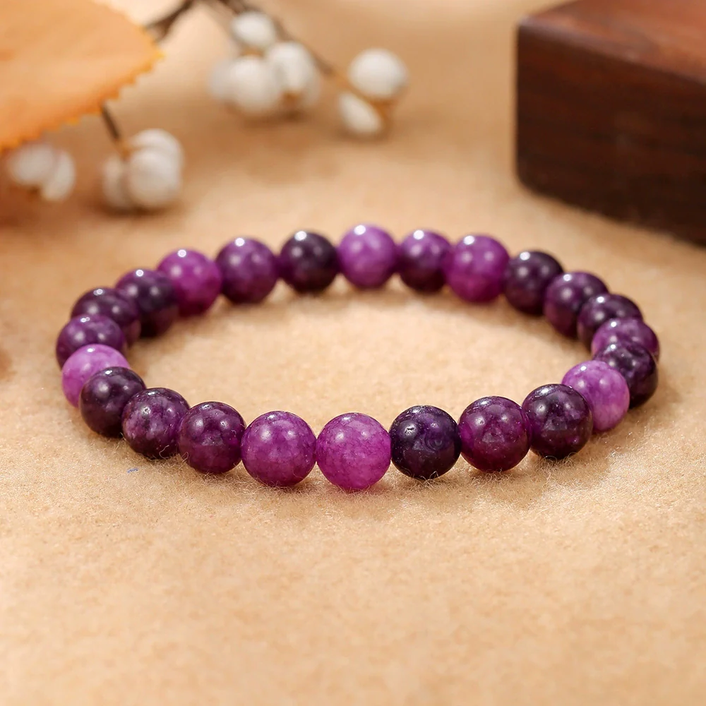 Natural Stone Crystal Handmade Bracelet For Unisex With Agate - Image 22