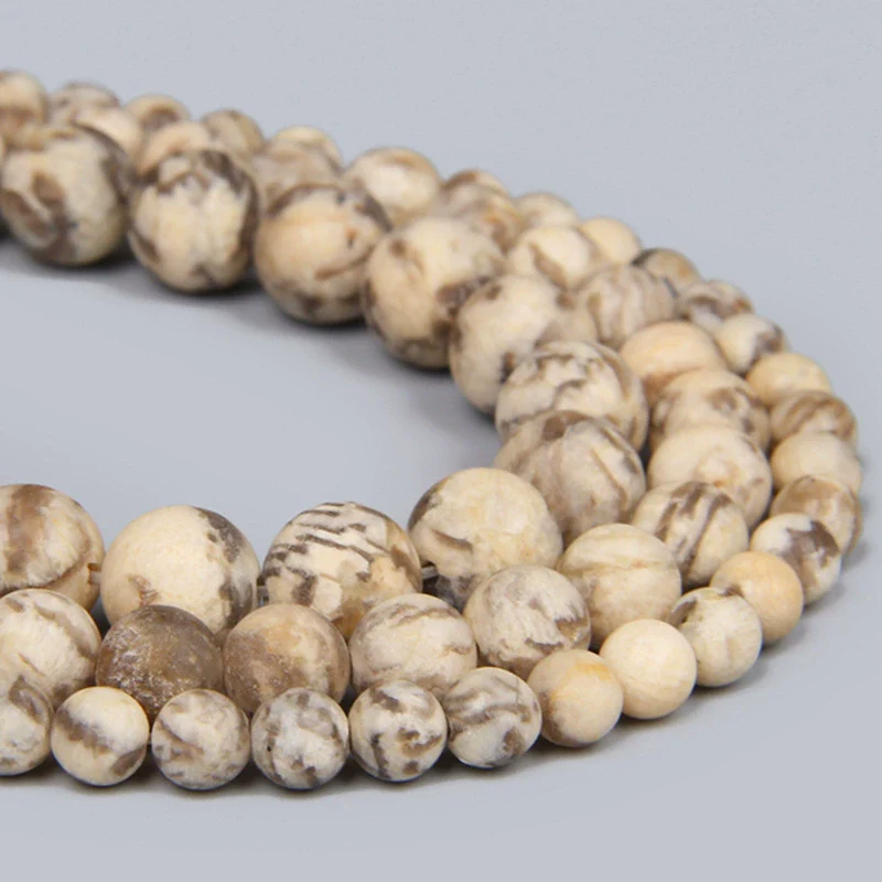 Natural Stone Round Beads Electroplated Jewelry Making Accessories For Handmade Bracelet And Necklace - Image 3