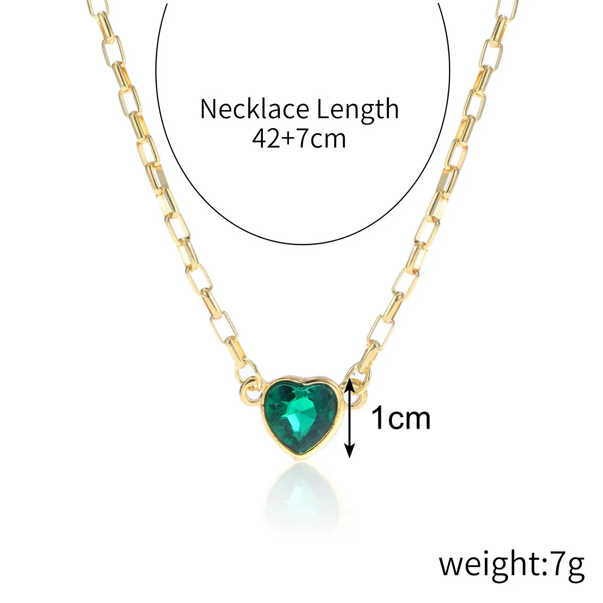 Necklace Alloy Pearl Heartshaped Electroplating Women's - Image 17