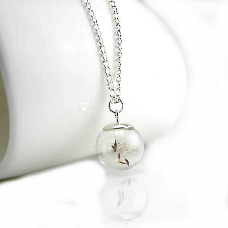 Necklace Glass Glaze Star Geometric Pendant
