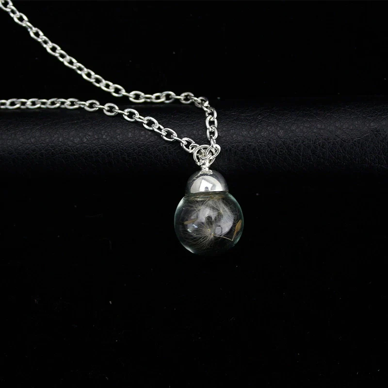 Necklace Glass Glaze Star Geometric Pendant - Image 4