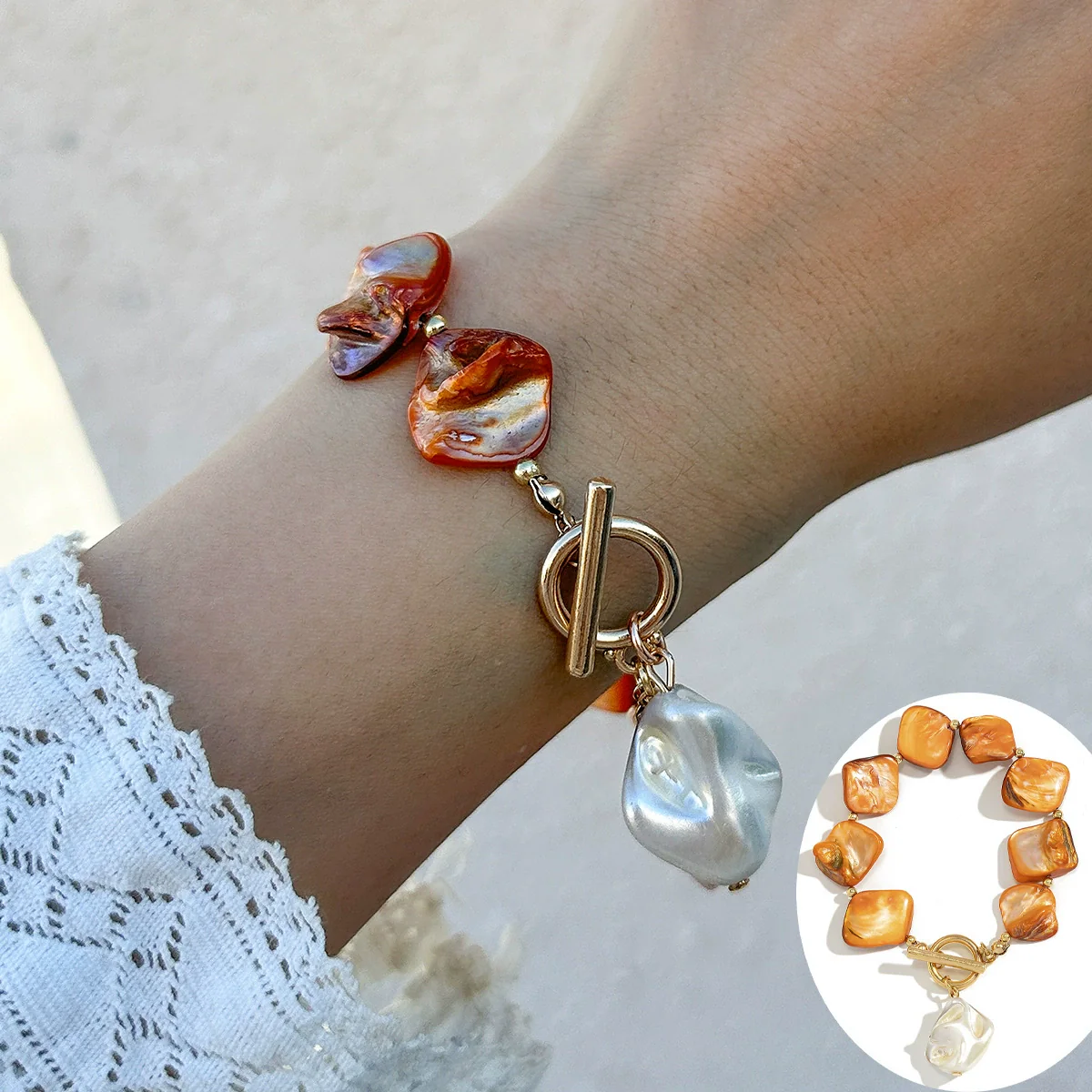 Necklace Jewelry Zinc Alloy Geometric Star Electroplated Shell Starfish Vacation Style Women's - Image 18