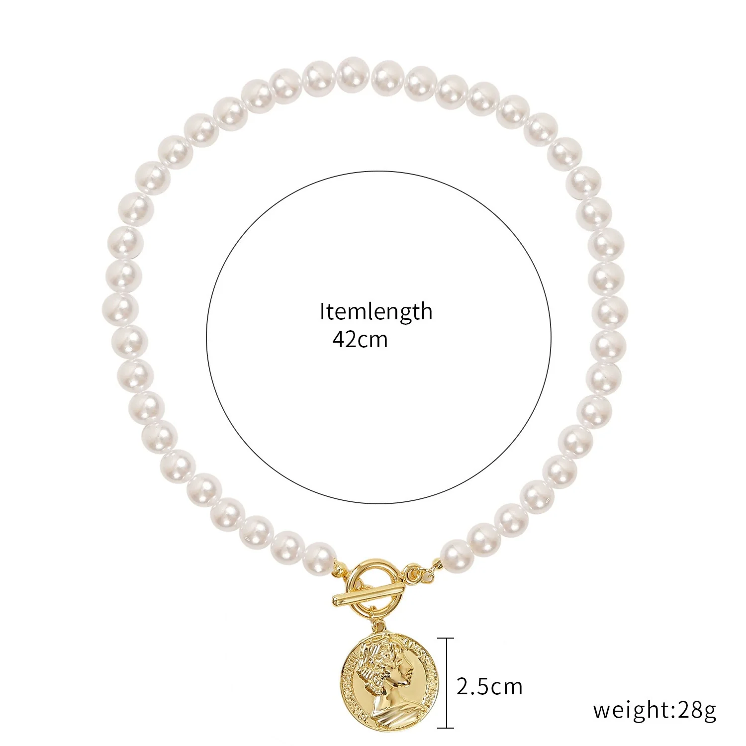 Necklace Pearl Alloy Handmade Star Geometric Styling Pendant Jewelry For Women - Image 11