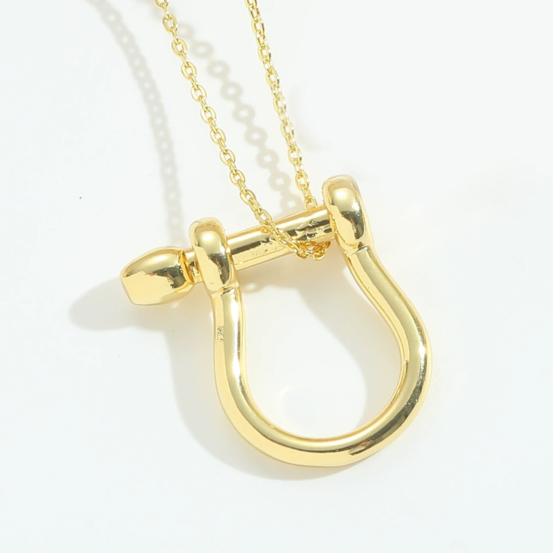 Necklace Pendant Clavicle Chain Women Simple Style Copper Electroplating Fourleaf Clover Star Design - Image 6