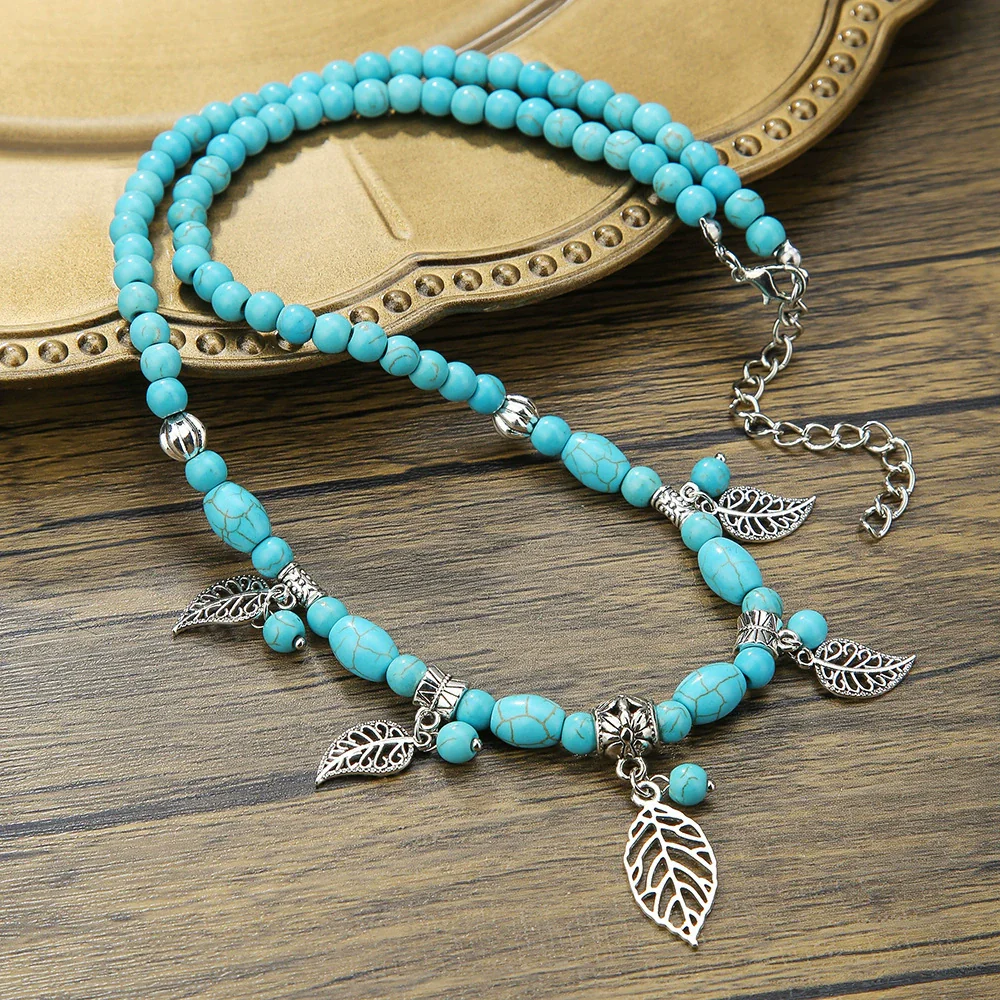 Necklace Pine Stone Alloy Geometric Handmade Punk Hip Hop Style - Image 10