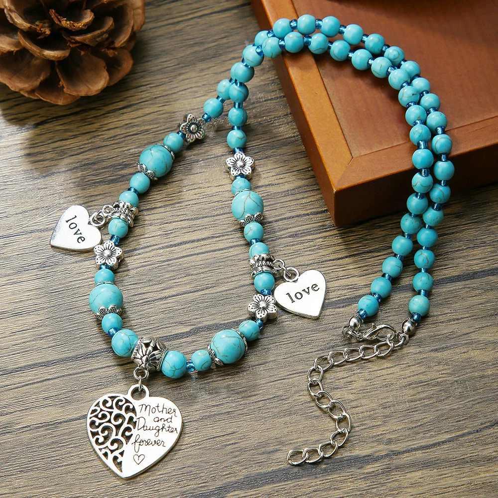 Necklace Pine Stone Alloy Geometric Handmade Punk Hip Hop Style - Image 13