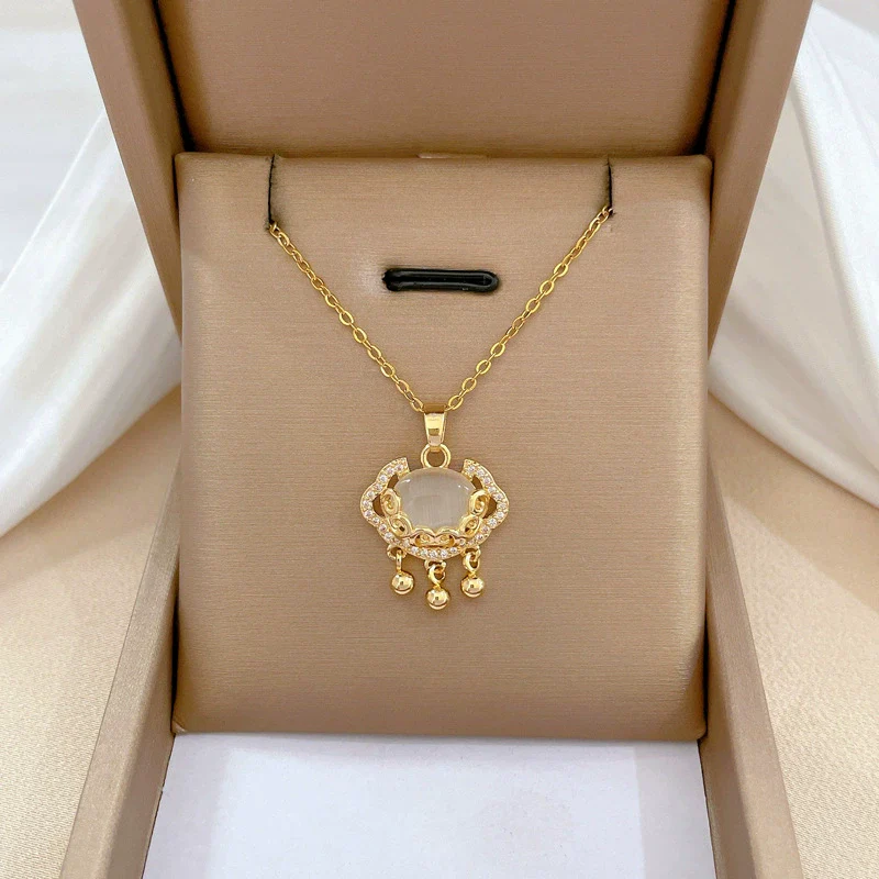 Necklace Stainless Steel Copper Geometric Electroplating Design