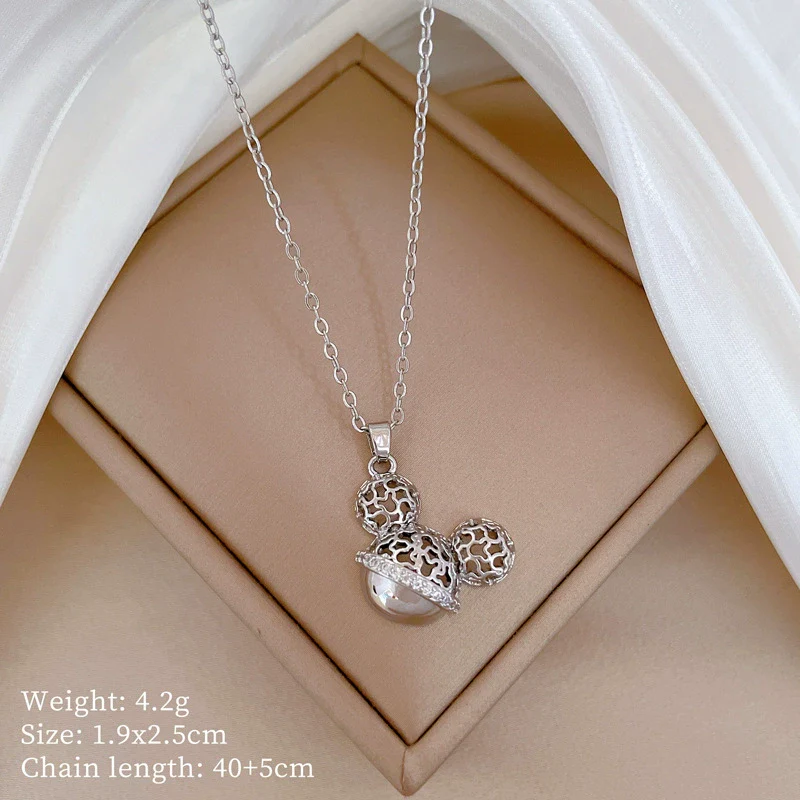 Necklace Stainless Steel Copper Geometric Style - Image 7