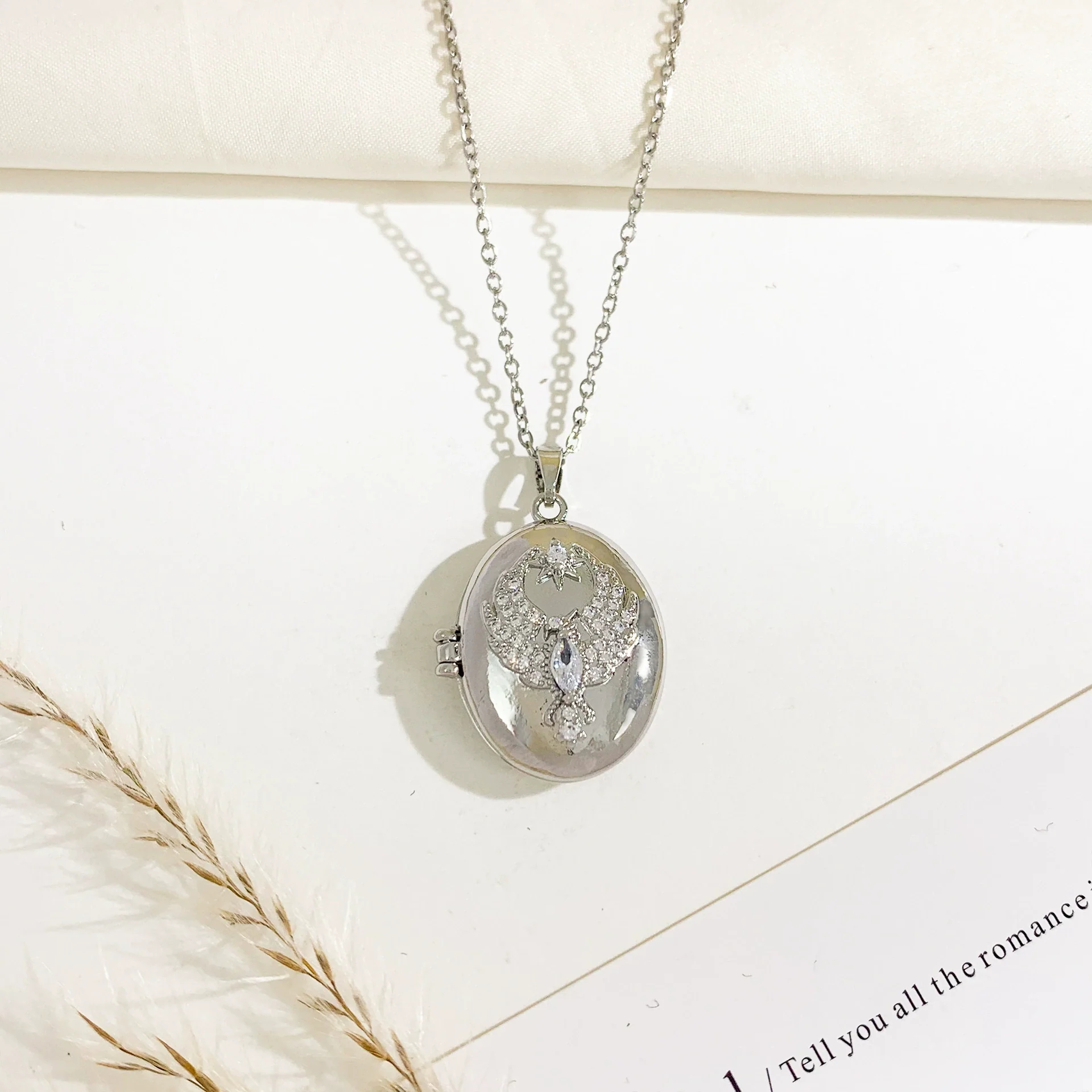 Necklace Titanium Steel Copper Cross Chain Sweet Geometric Real Gold Plated Women's Accessories - Image 11