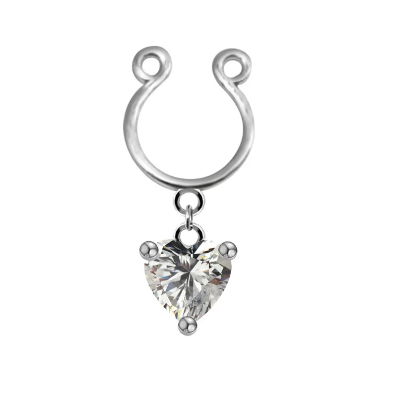 Nipple Ring Snakeshaped Butterfly Devil's Eye Constellation Pattern Titanium Alloy Electroplated Unisex - Image 8