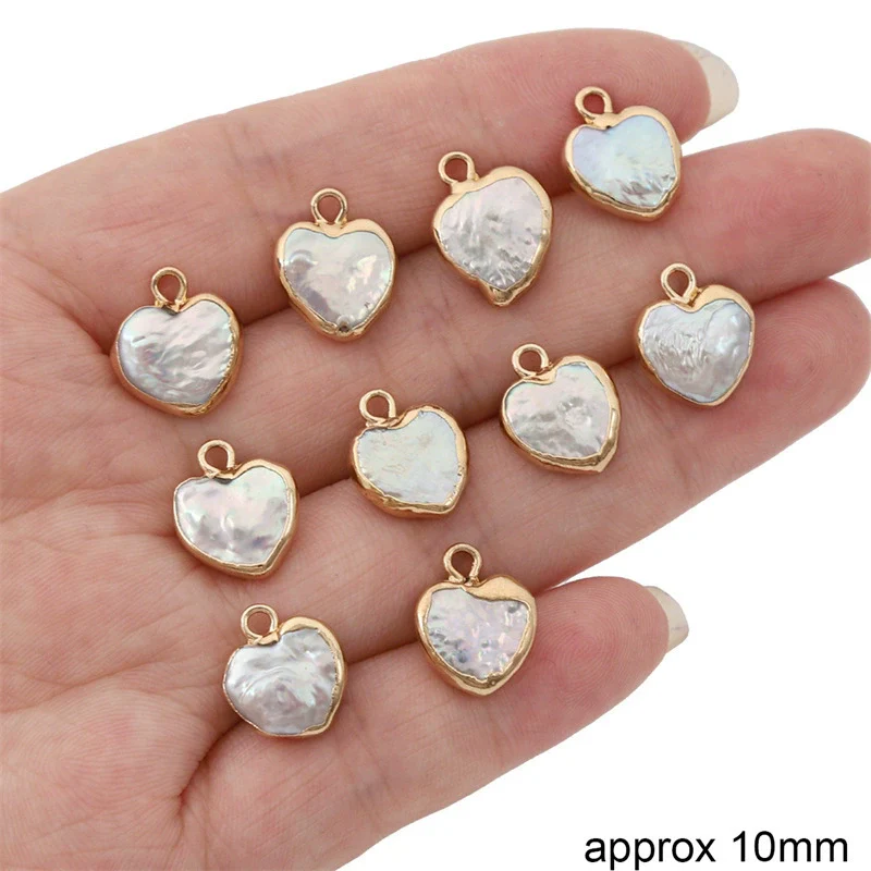 Pearl Heart Shaped Handmade Beaded Hanging Bracelet And Necklace - Image 9