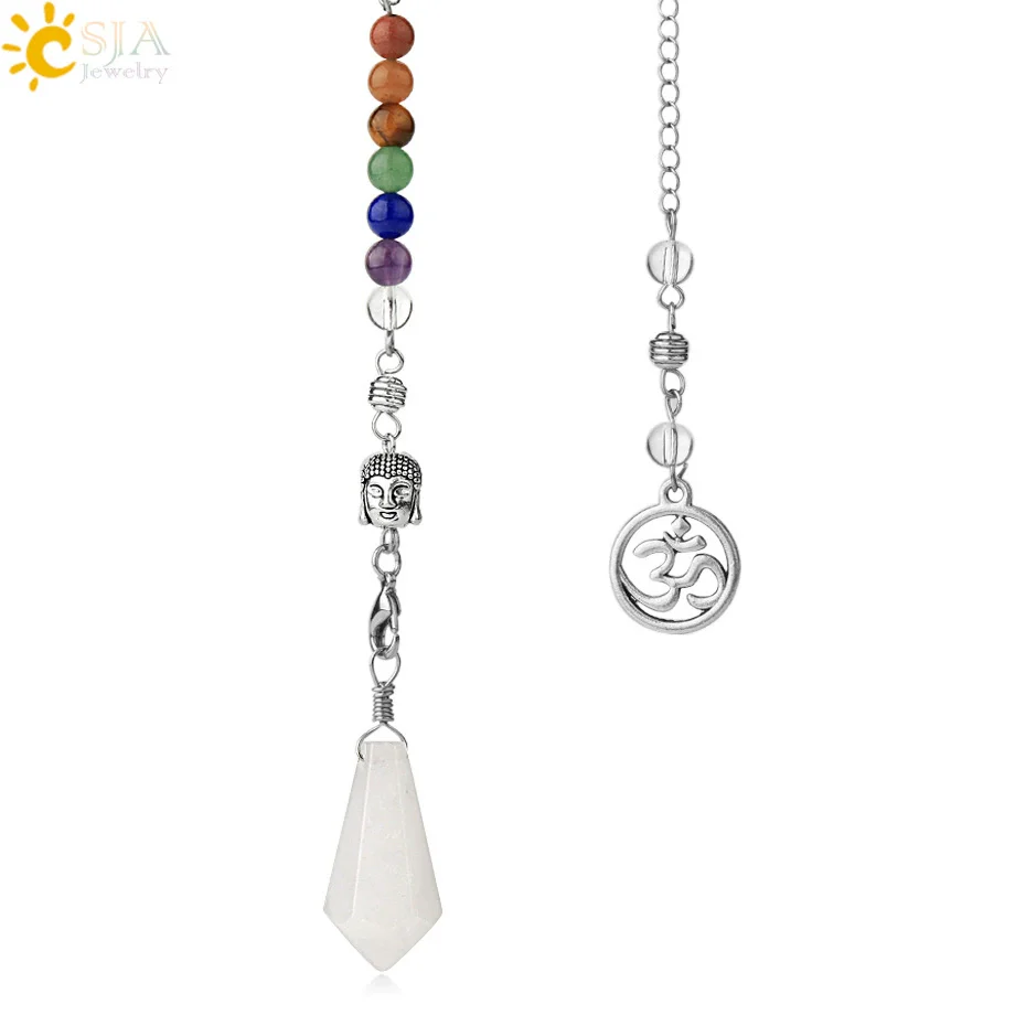 Pendant Jewelry Crystal Semi Precious Stone Geometric Minimalist Style - Image 6