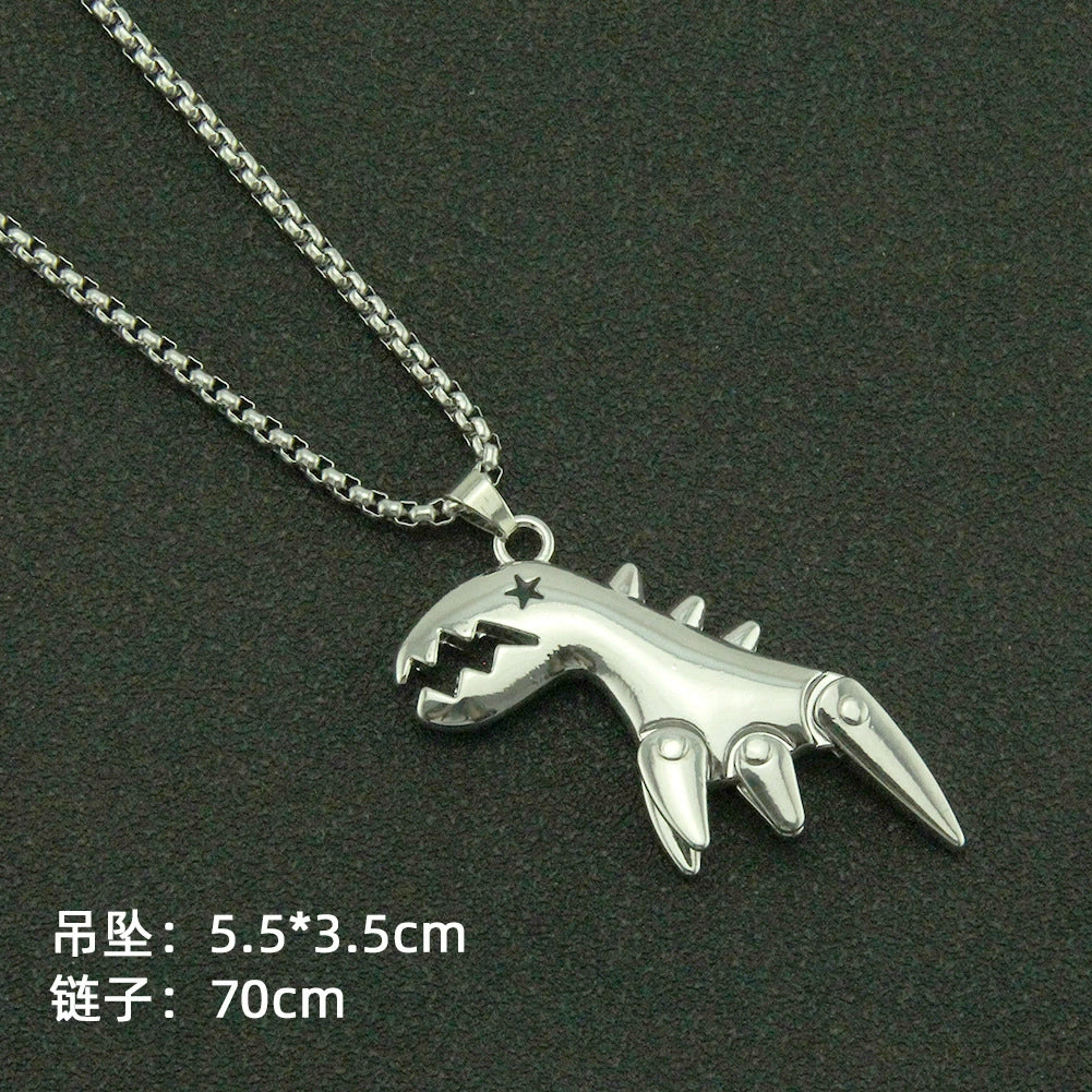 Pendant Necklace Alloy Animals Zodiac Electroplating Hipster Street Punk Style Clothing Accessories For Men And Women - Image 13
