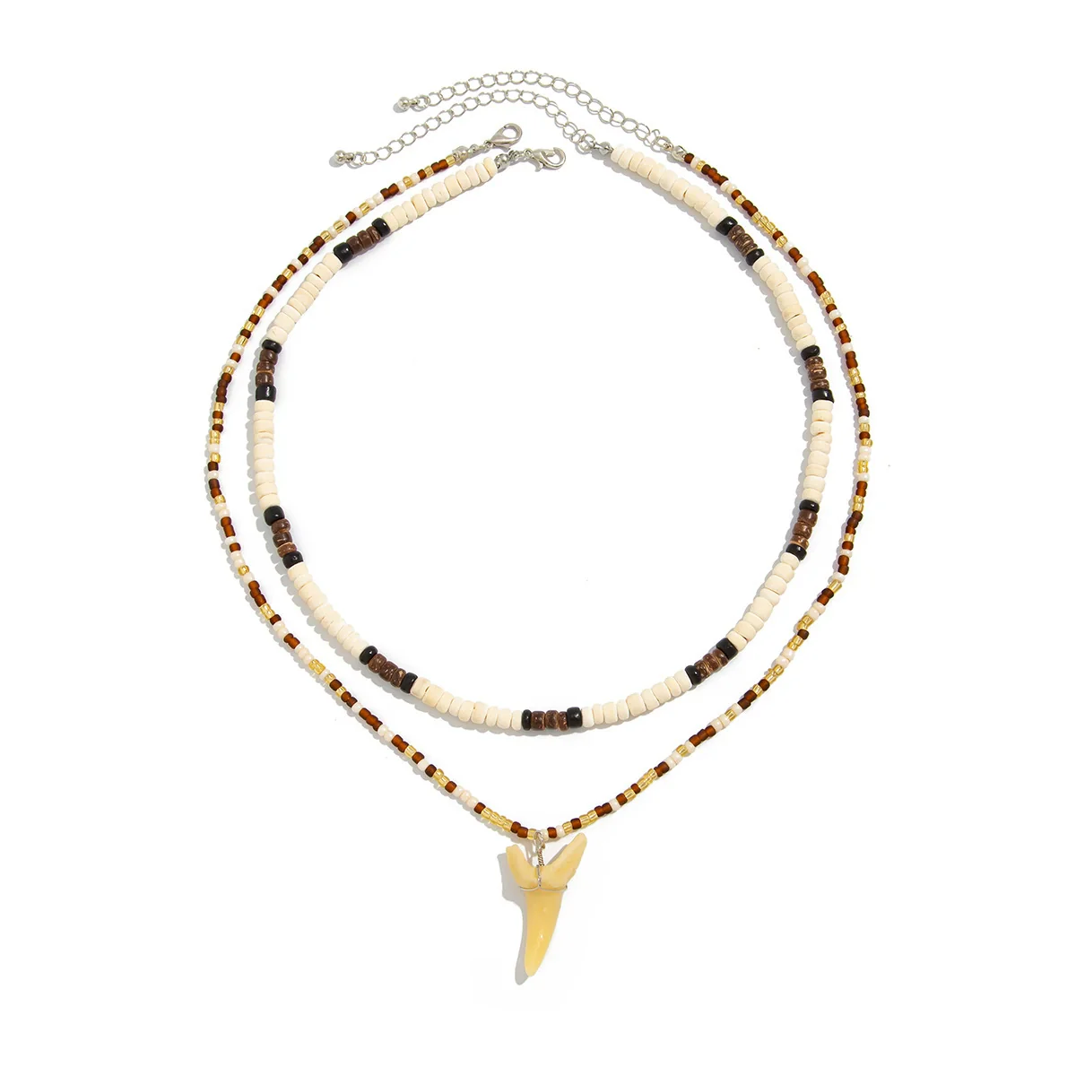Pendant Necklace Alloy Plastic Geometric Handmade For Men - Image 5