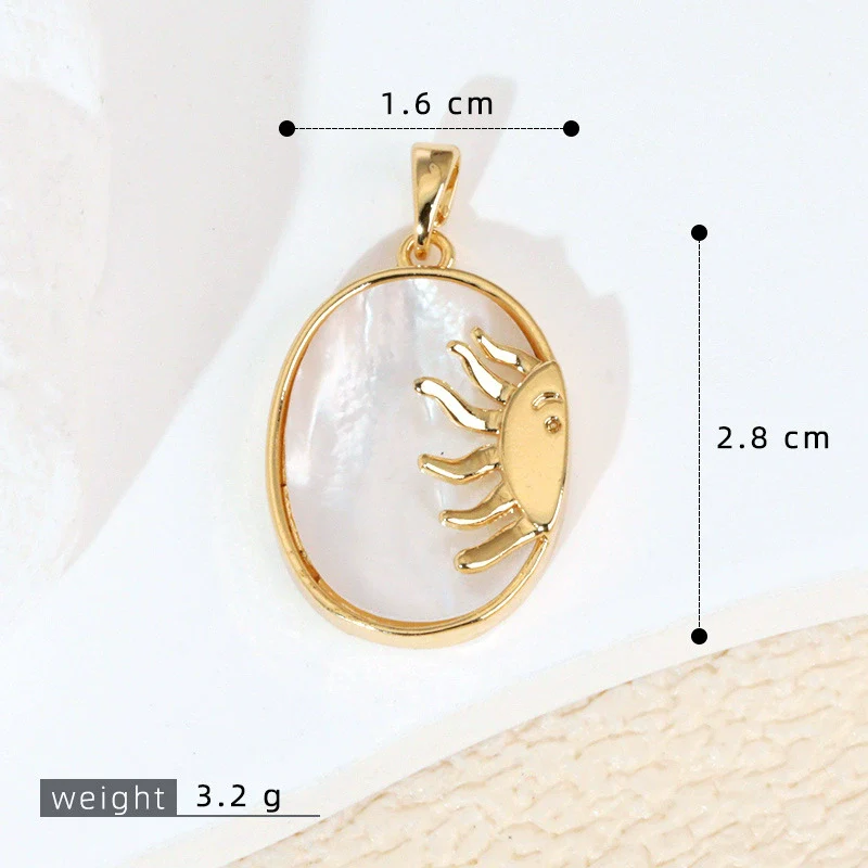 Pendant Necklace Copper Geometric Constellation Star Vintage Electroplating Women's Diy Jewelry Accessories - Image 10