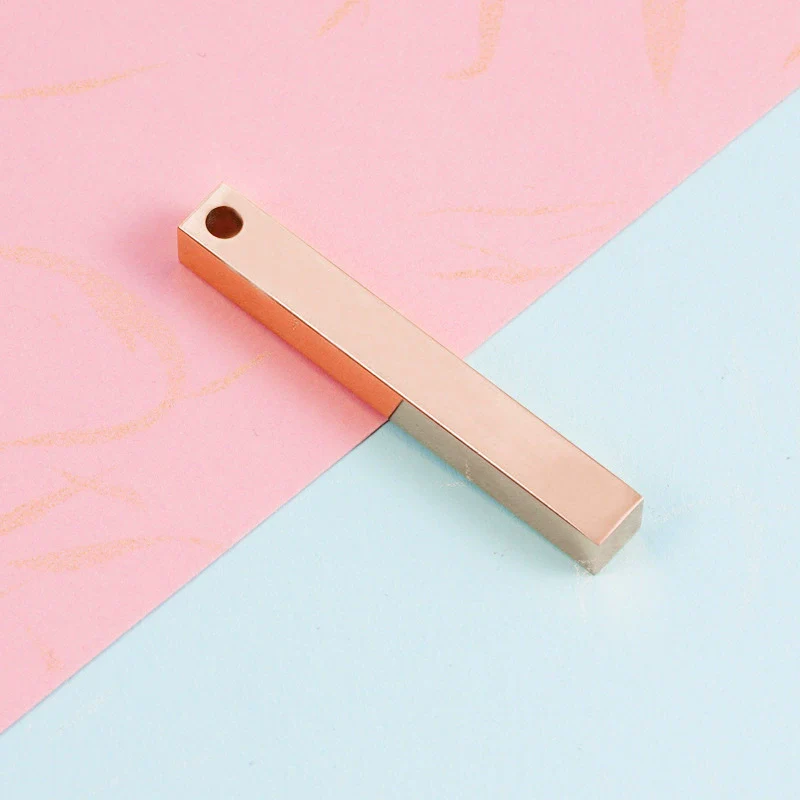 Pendant Stainless Steel 3D Long Column Fine Polishing - Image 7