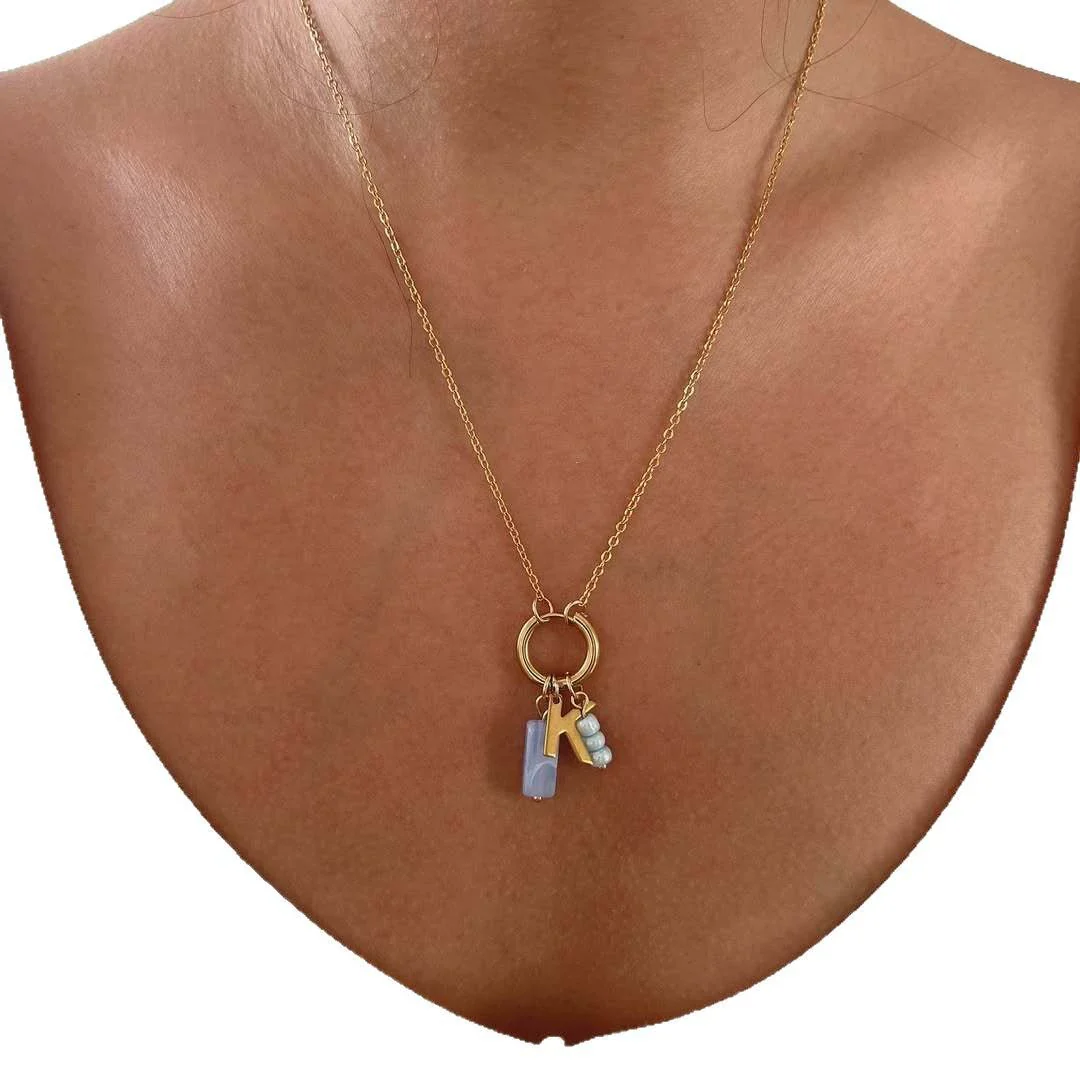 Pendant Stainless Steel Organic Glass Oval Furnace Vacuum Plating Electroplating For Women And Men - Image 5