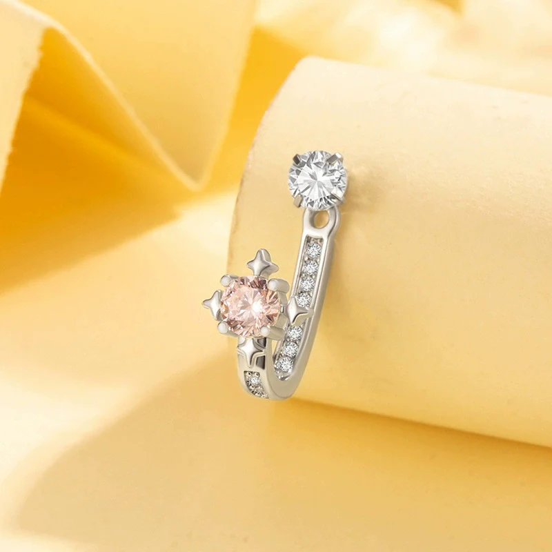Piercing Jewelry Titanium Steel Ushaped Electroplating Simple Style - Image 6