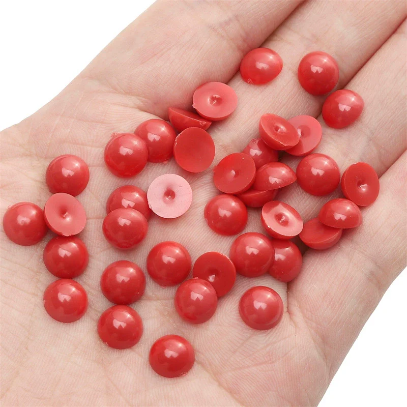 Plastic And Resin Semicircle Cartoon Plush Toy Doll Jewelry Material For Diy Handmade - Image 11