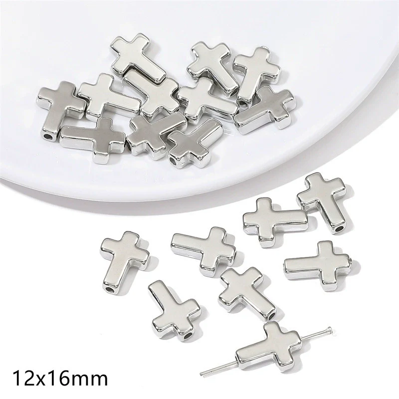 Plastic Ccb Beads Diy Handmade Jewelry Accessories With Diamond Disc Rectangular Pattern - Image 6